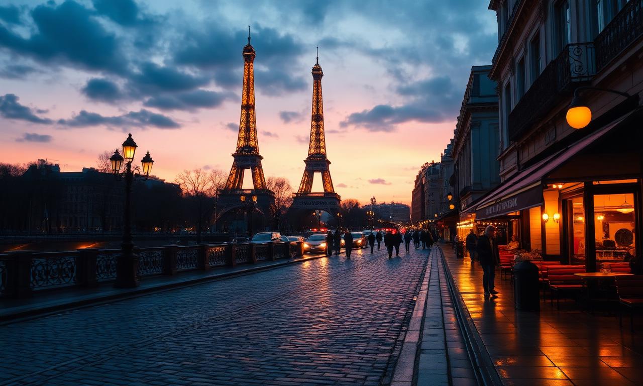 Paris Promenade — cinematic scene